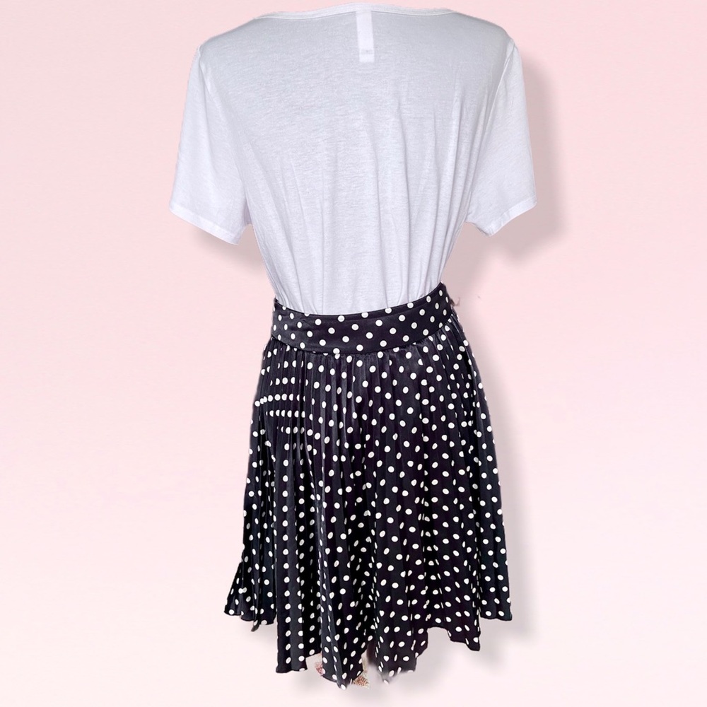 Forever Brand Retro Pleated Skirt